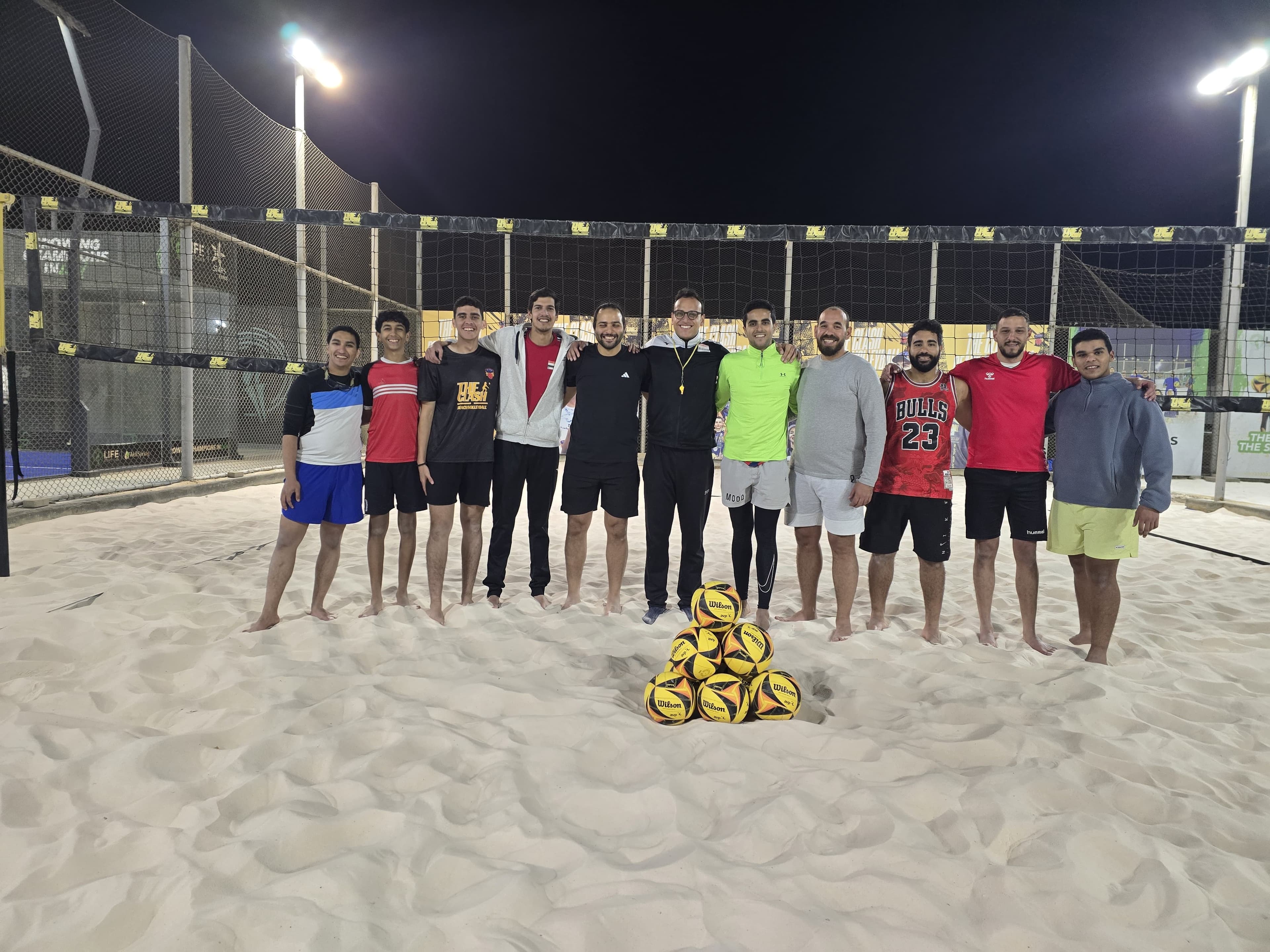 Beachamp Academy team training